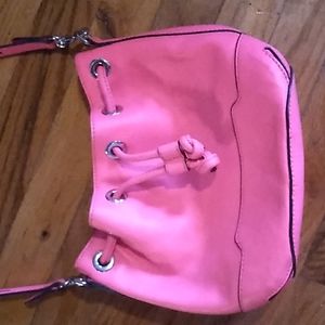 Rebecca minkoff neon pink small bag